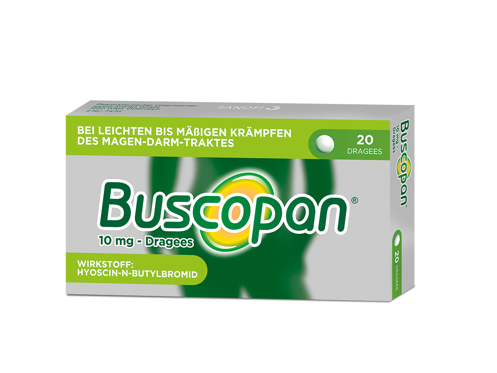 Image of Buscopan 10mg Dragees 20ST