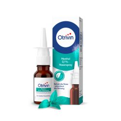 Otrivin Nasenspray 0,1% mit Menthol 