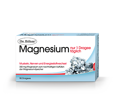 Image of Dr. Böhm Magnesium nur 1 Dragee täglich 90ST