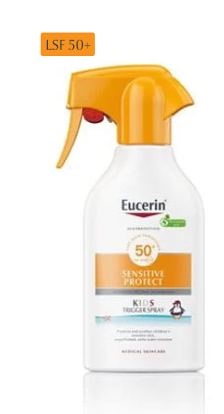 Image of Eucerin Sun Kids Sensitive Protect Trigger Spray LSF50+ 250ML